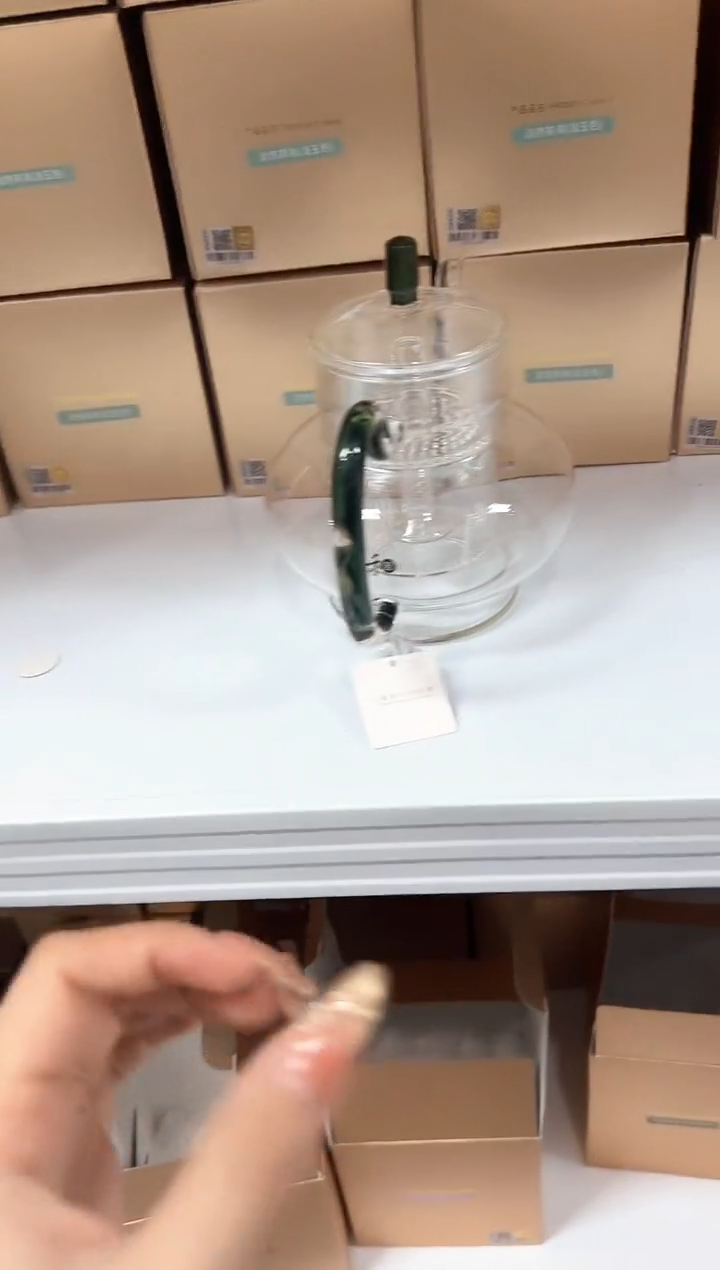 【闪购商品】@@禾器凤仪宫灯壶凤尾青绿