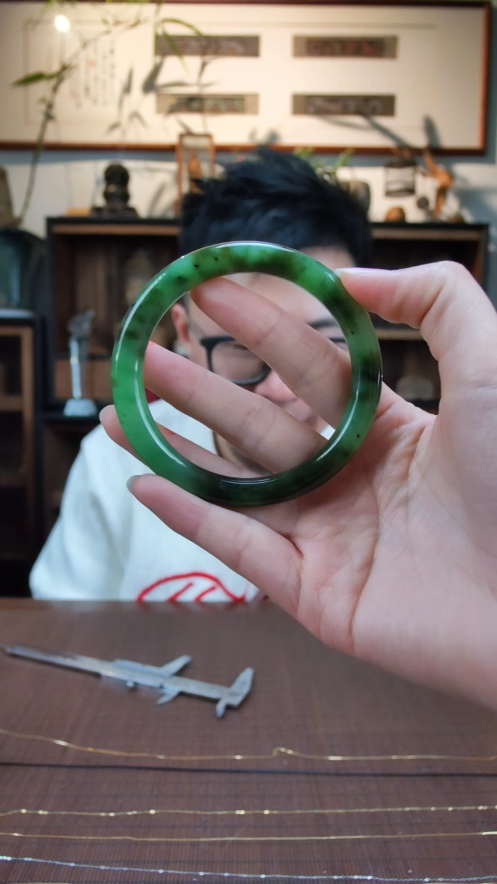 【闪购商品】和田玉手镯未镶嵌012和田玉手镯59#QC