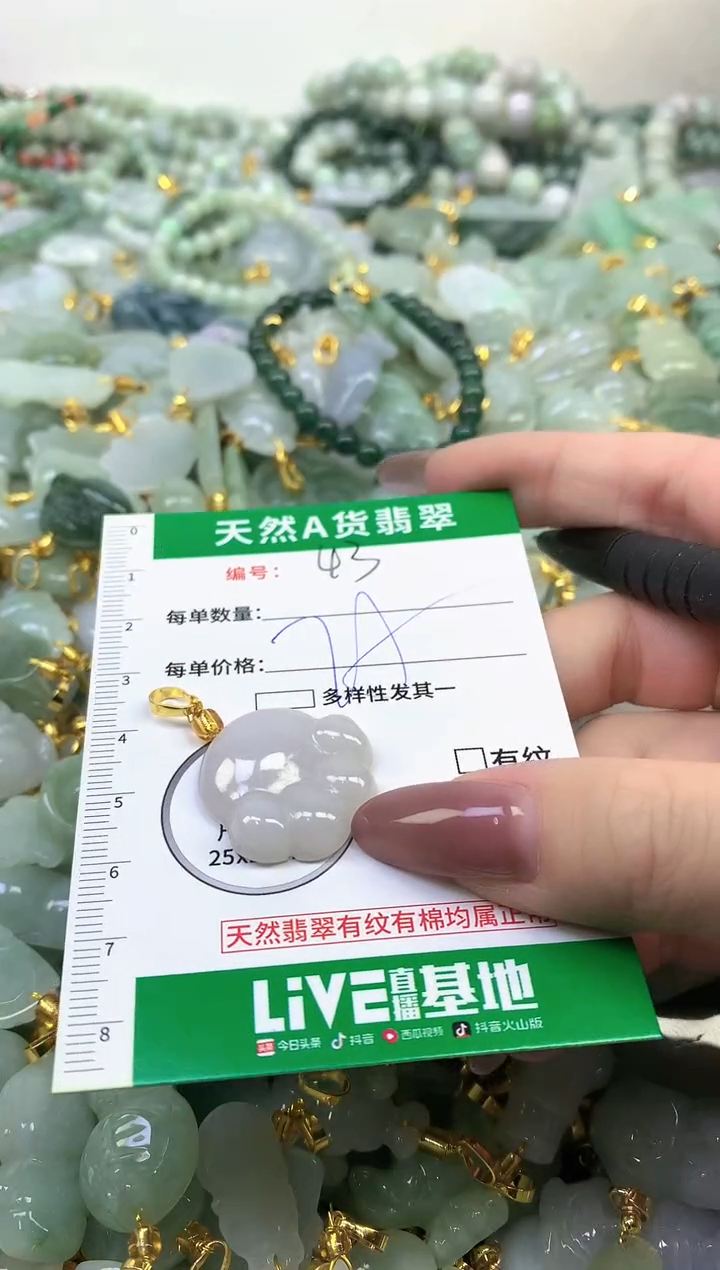 颈饰未镶嵌翡翠纯天然缅甸A货翡翠