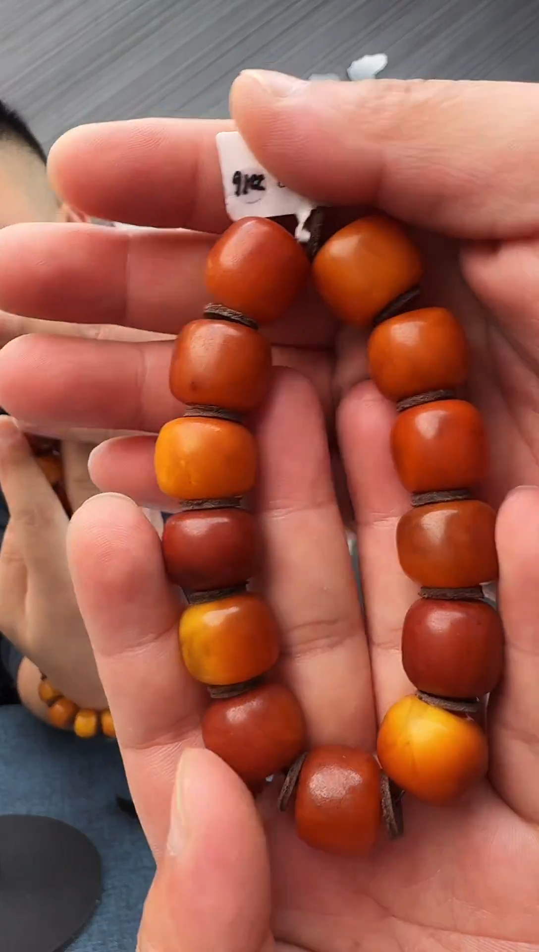 蜜蜡未镶嵌珠宝奇石假一罚十植物珀39，17多样性发其一