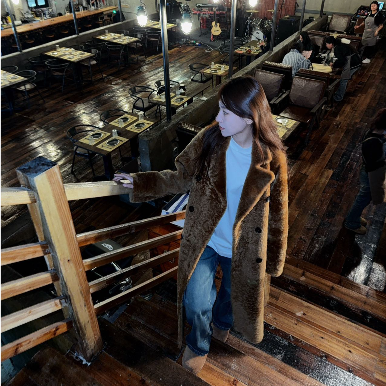 新款百搭兰牛仔裤