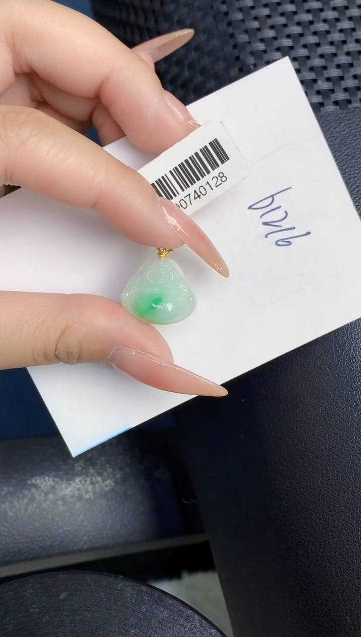 【闪购商品】翡翠颈饰18K金镶嵌000000000