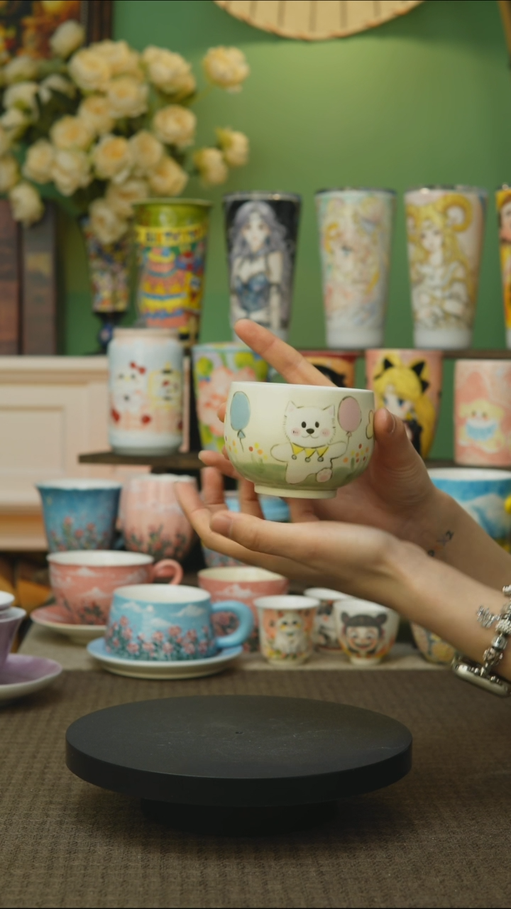 【微瑕】景德镇原创陶瓷手作v