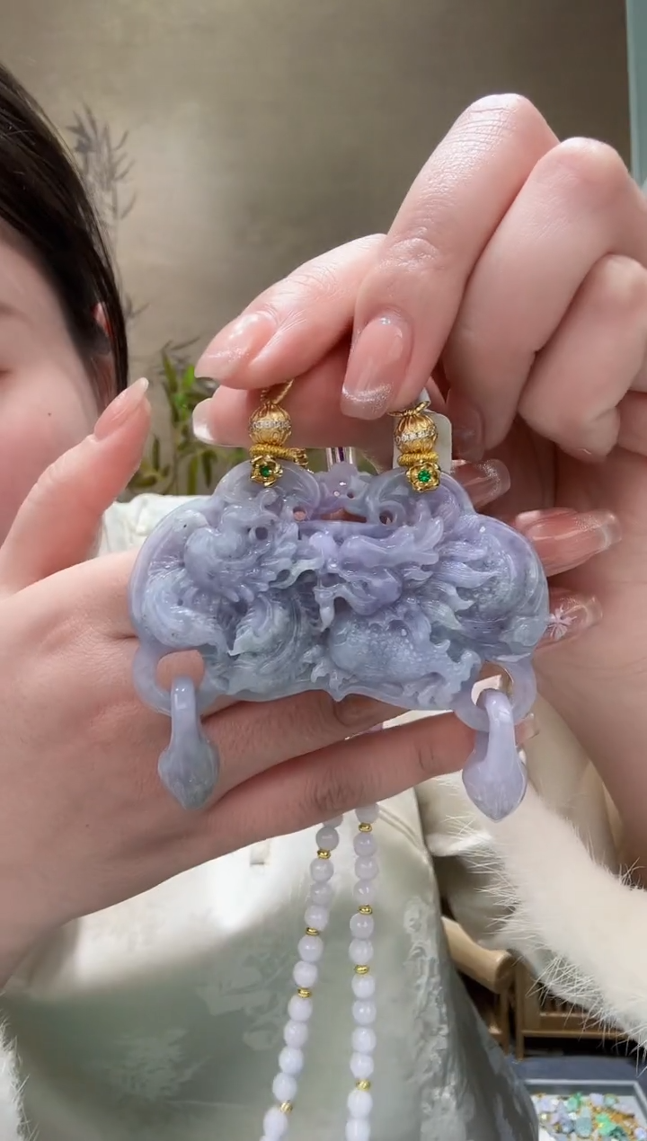 【闪购商品】翡翠颈饰未镶嵌吊坠