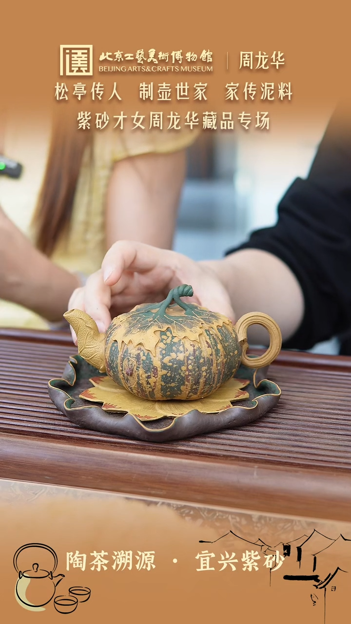 茶壶紫砂053 陶茶溯源周龙华