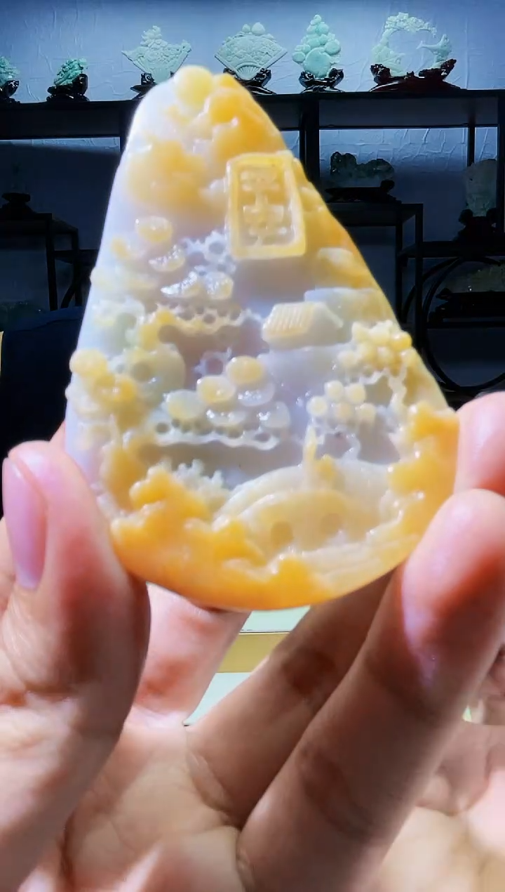 【闪购商品】定制翡翠未镶嵌毛货02020041