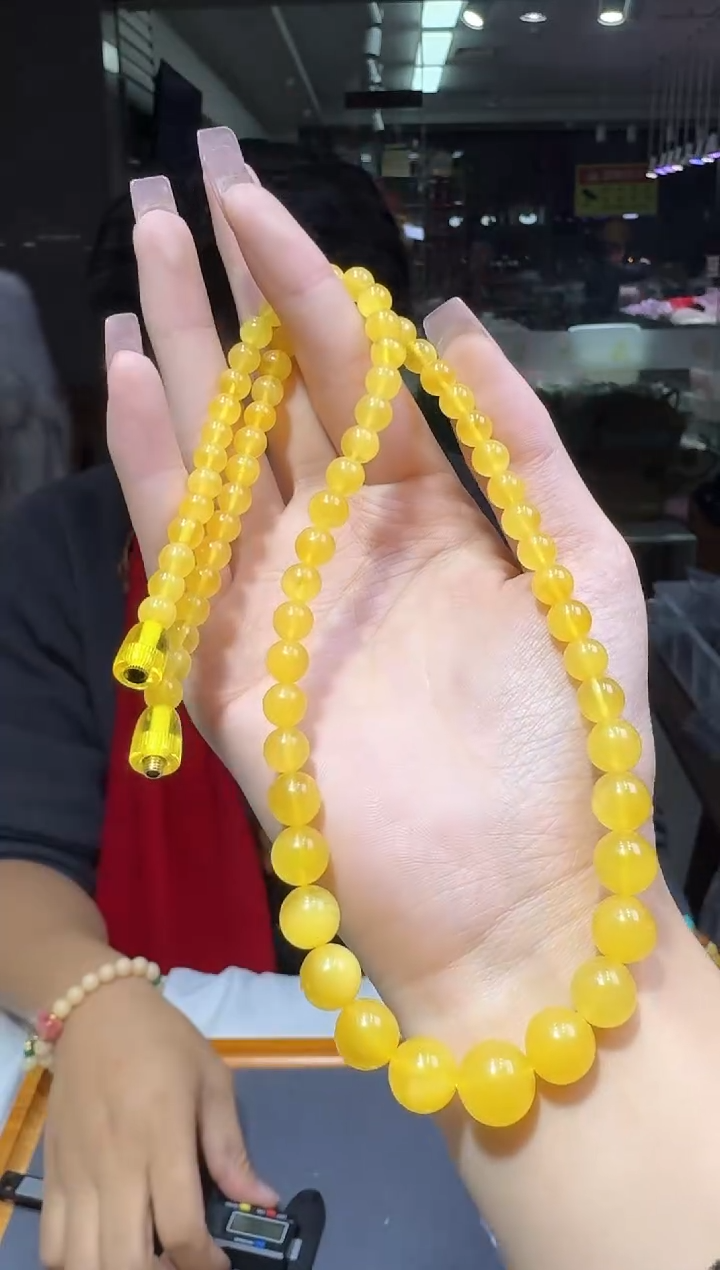 【闪购商品】琥珀颈饰未镶嵌多样性发一件 374