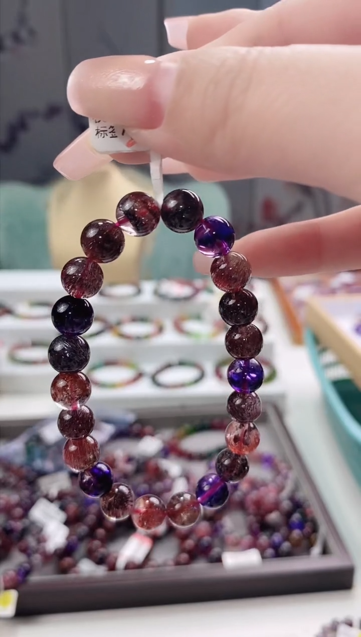 【闪购商品】水晶超七单圈8.5*未镶嵌多人多样性发其一