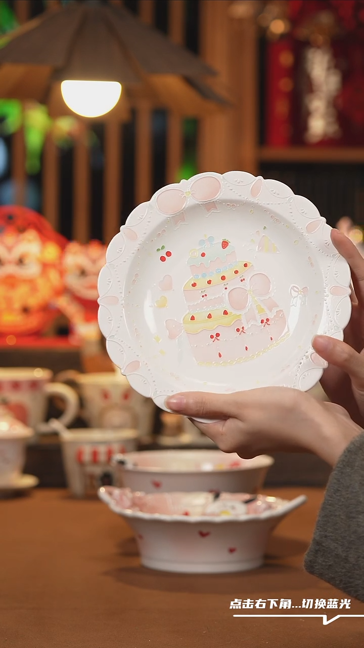 【闪购商品】杯子D115创意手绘陶瓷水杯