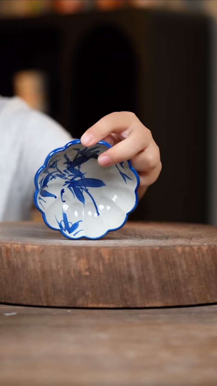 瓷片景德镇高温釉下彩（食品级）