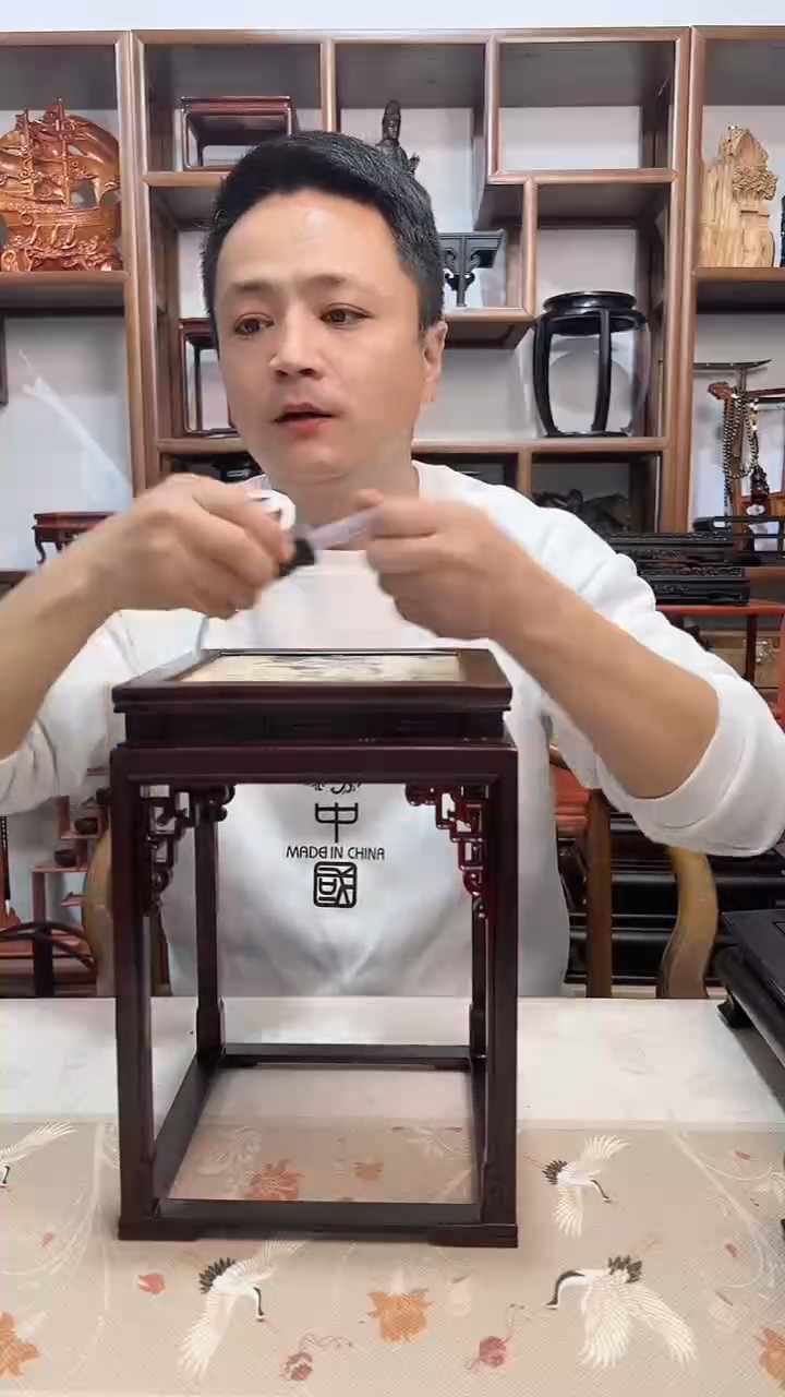 【闪购商品】微凹黄檀（南美大红酸枝）尺寸17*17*25