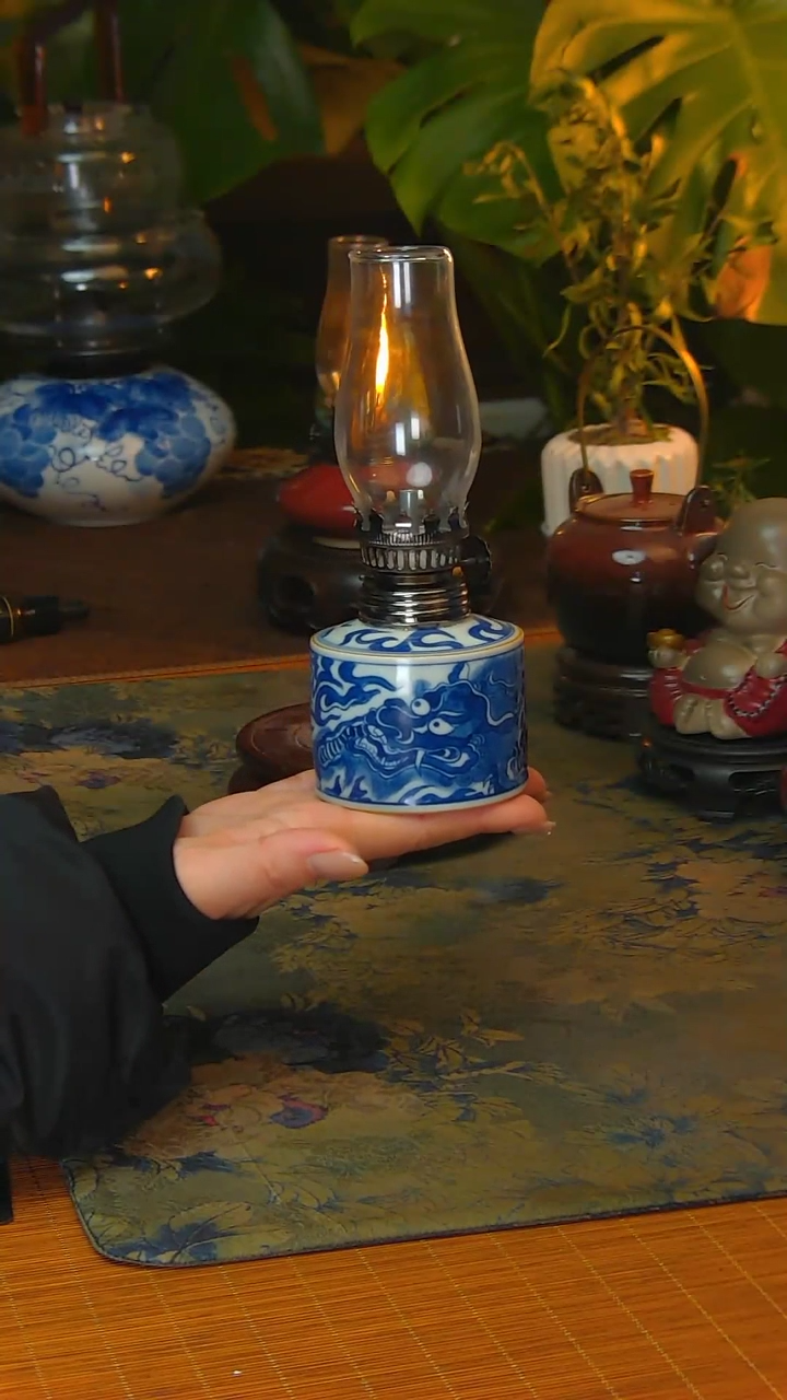 【闪购商品】景德镇陶瓷手工灯摆件