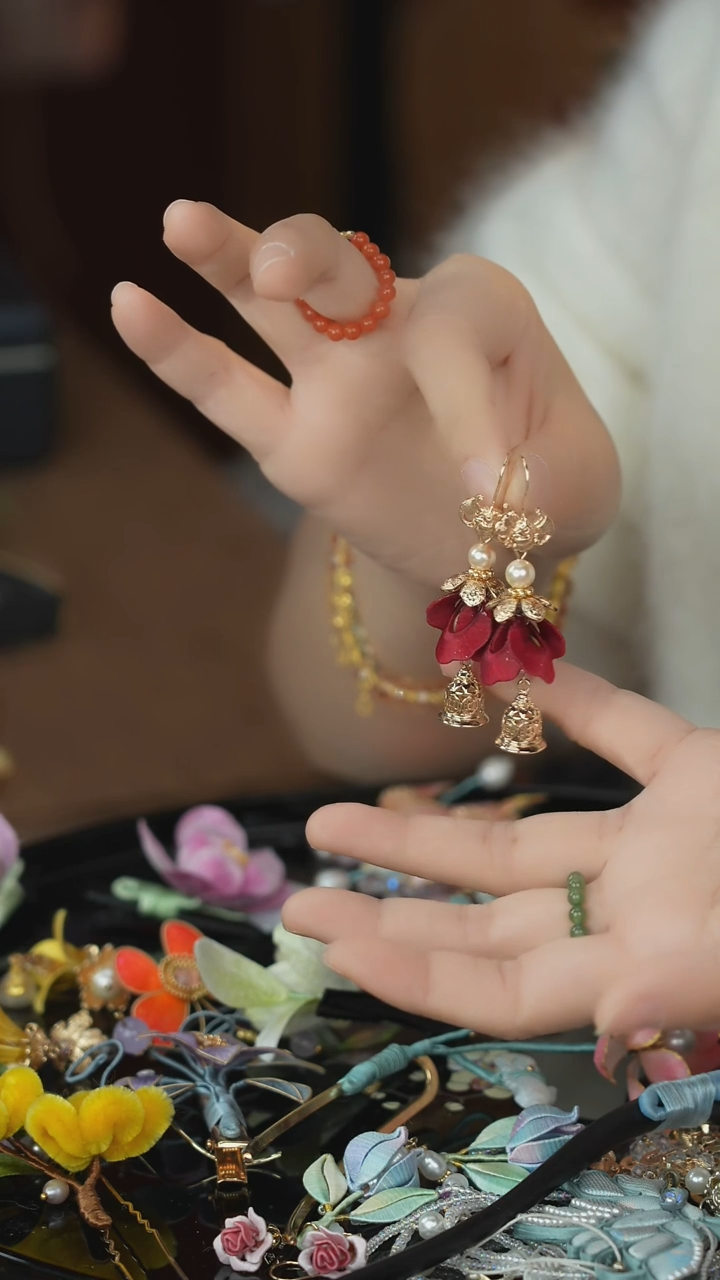 刺绣闪购纯手工非遗国风饰品