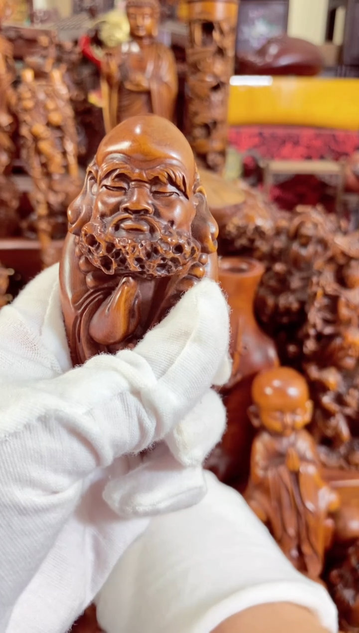 小叶黄杨小件达摩