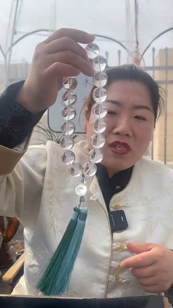 【闪购商品】水晶手持未镶嵌白水晶手持D01