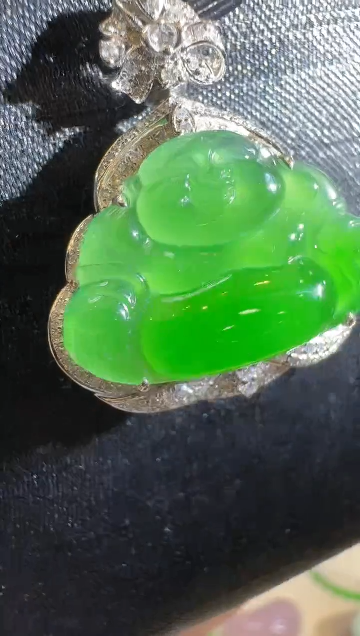 【闪购商品】翡翠吊坠(不含链)18K金镶嵌多样性团购发一件