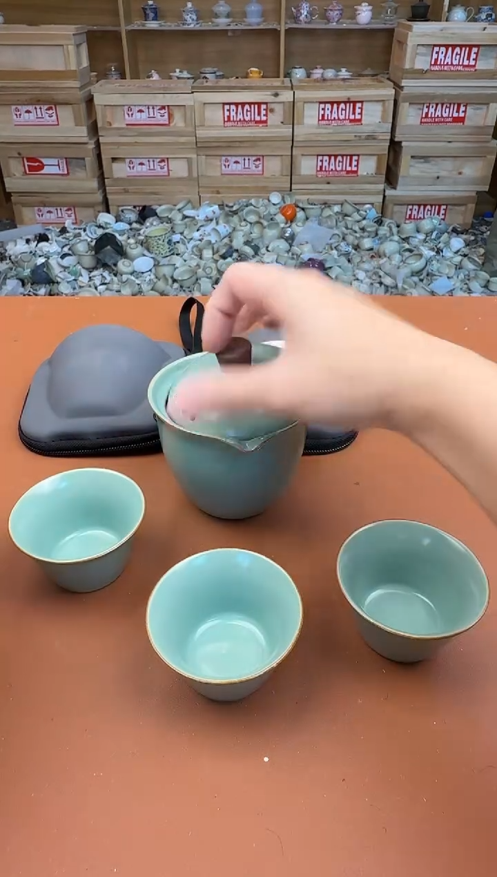 旅行有些茶具有瑕疵介意勿拍，库存清货都是孤品亏本卖