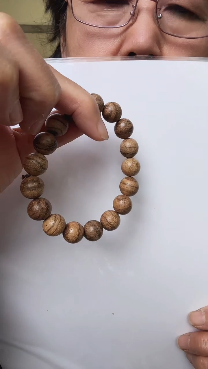 非金属木质手串12m'm