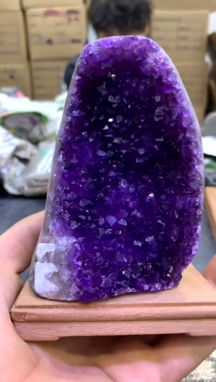 【闪购商品】水晶摆件未镶嵌天然紫水晶摆件517