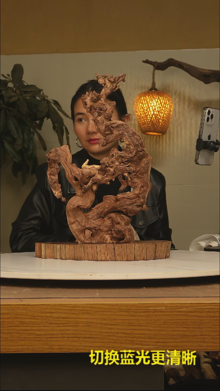 木江*福根雕摆件类730