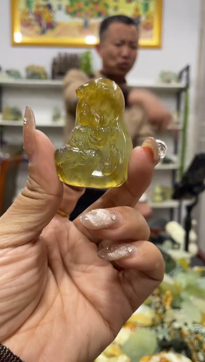 【闪购商品】岫玉吊坠未镶嵌