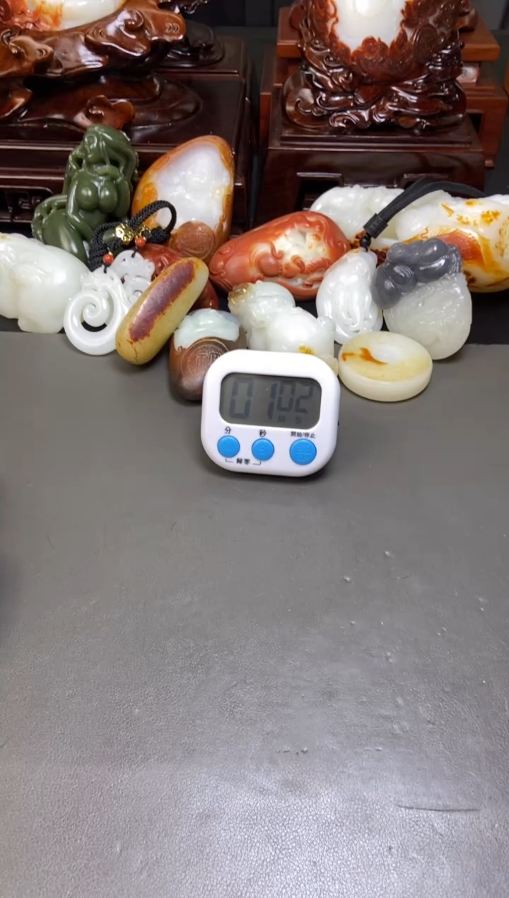 和田玉未镶嵌把件尘****.1