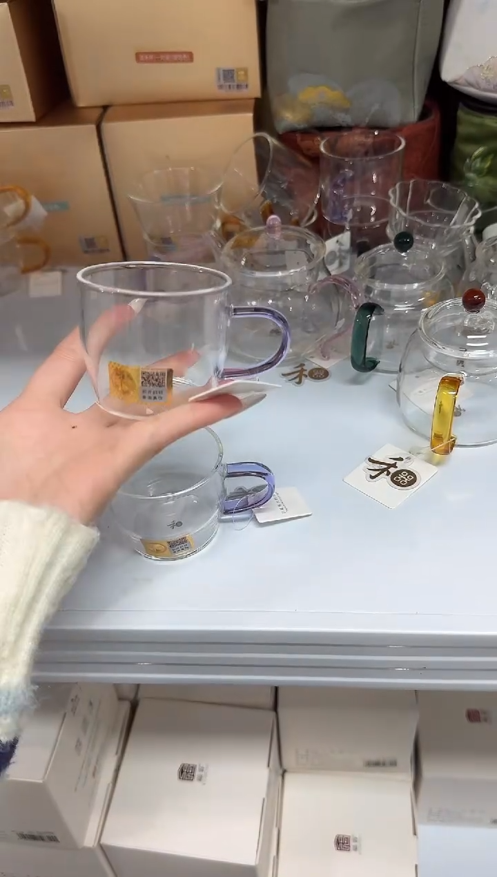 【闪购商品】@@禾器晶彩清尚杯浅紫色