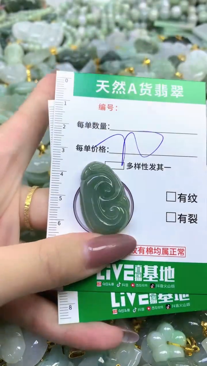 颈饰未镶嵌翡翠纯天然缅甸A货翡翠