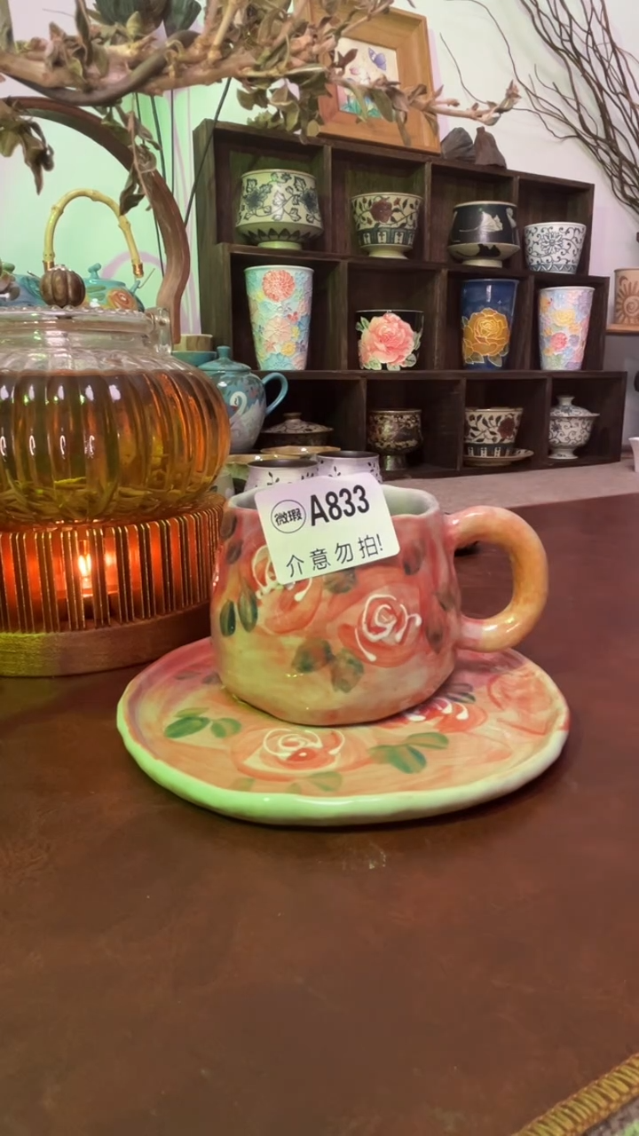 【闪购商品】微瑕景德镇手工手绘833