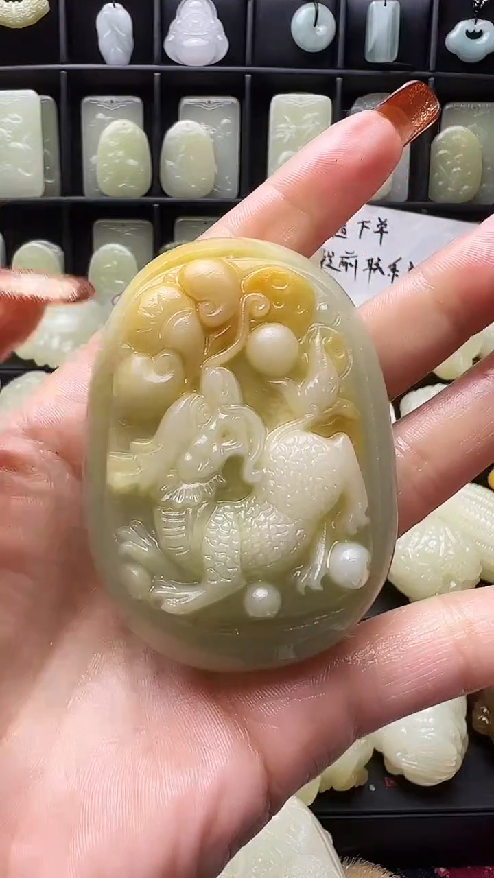 石材奇石，手把件