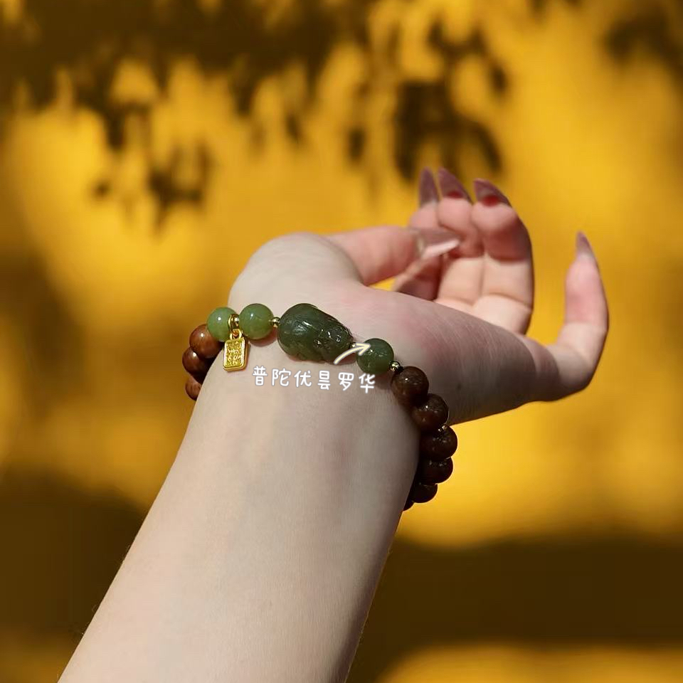 普陀山库克单圈手串（貔貅款）