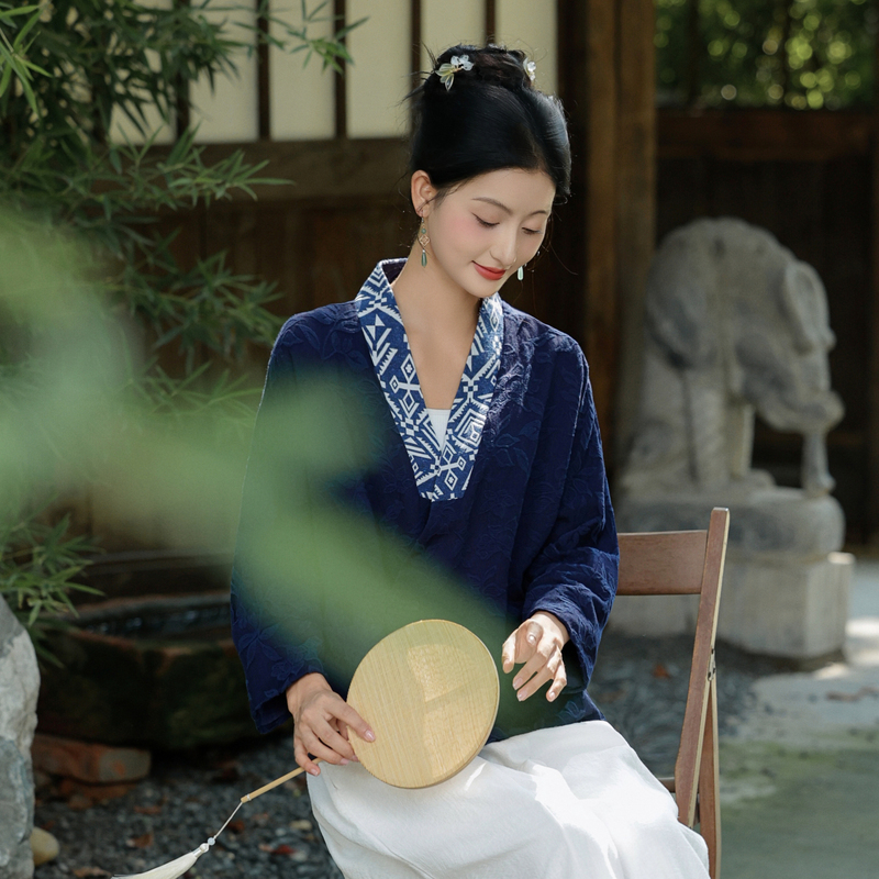 秋季茶服女禅意文艺中国风汉服改良版中式茶艺师服装佛系禅服