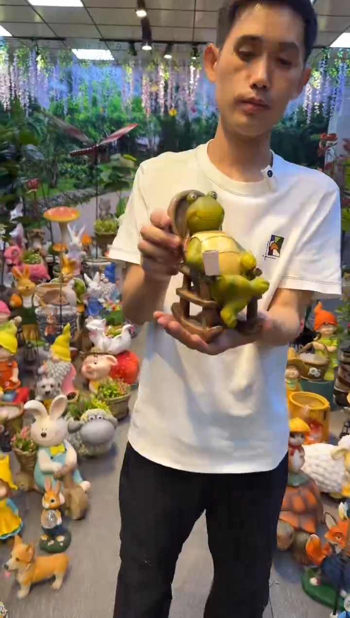 无花朵花园庭院摆件&00&