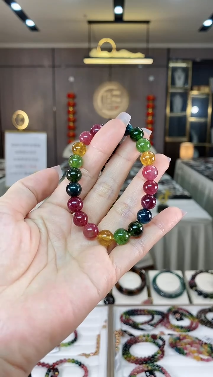 【闪购商品】碧玺单圈手串未镶嵌（多样性发一条）hon