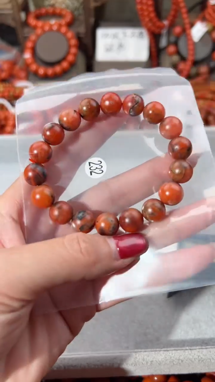 【闪购商品】南红玛瑙手串未镶嵌10