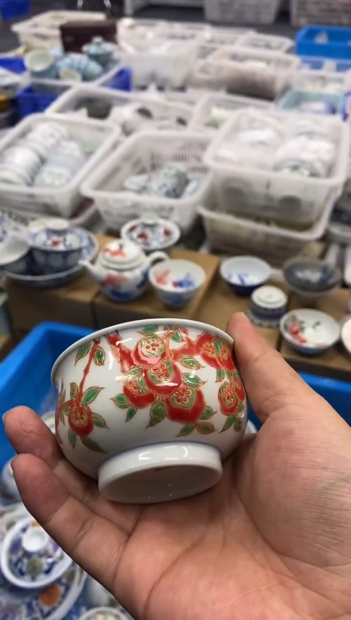 摆件陶景德陶瓷茶具容量约80