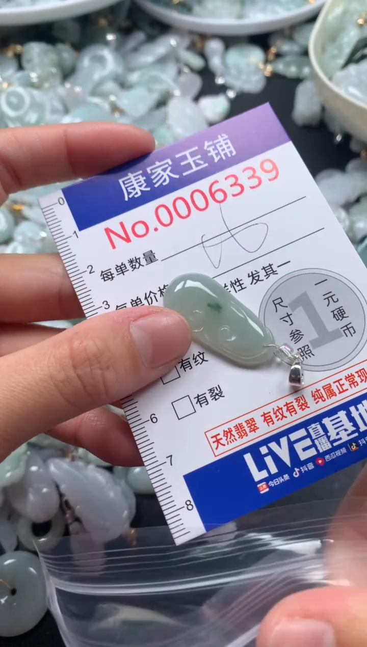 颈饰未镶嵌翡翠6339