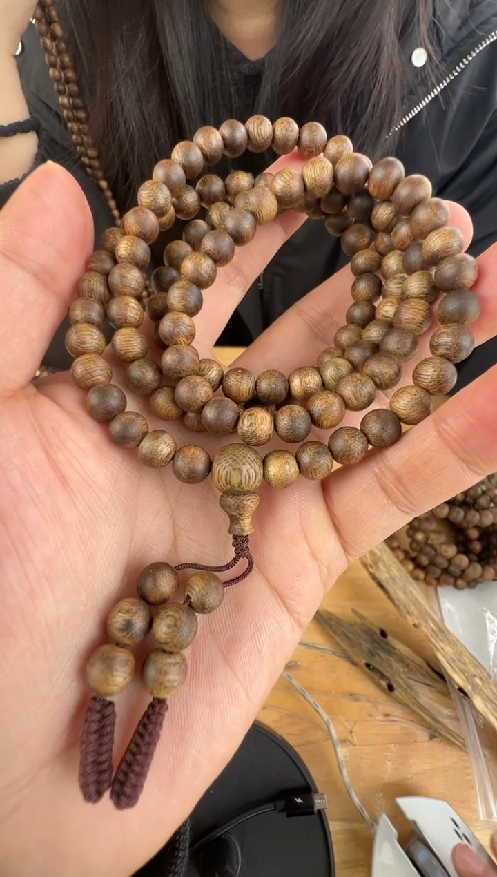 沉香沉香枕罗门黑棋07圆珠多圈15+多样性发一