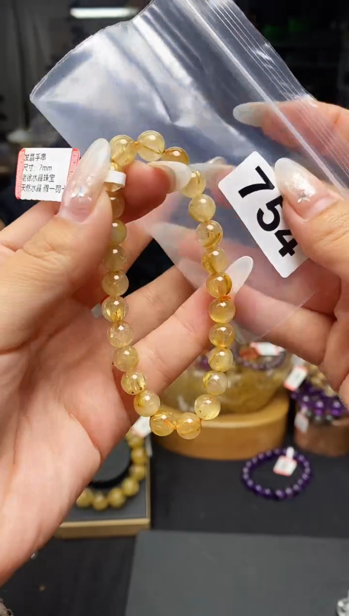 【闪购商品】水晶手串未镶嵌手串754