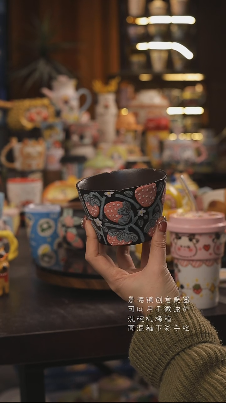 景德镇釉下彩绘设计师款式陶瓷