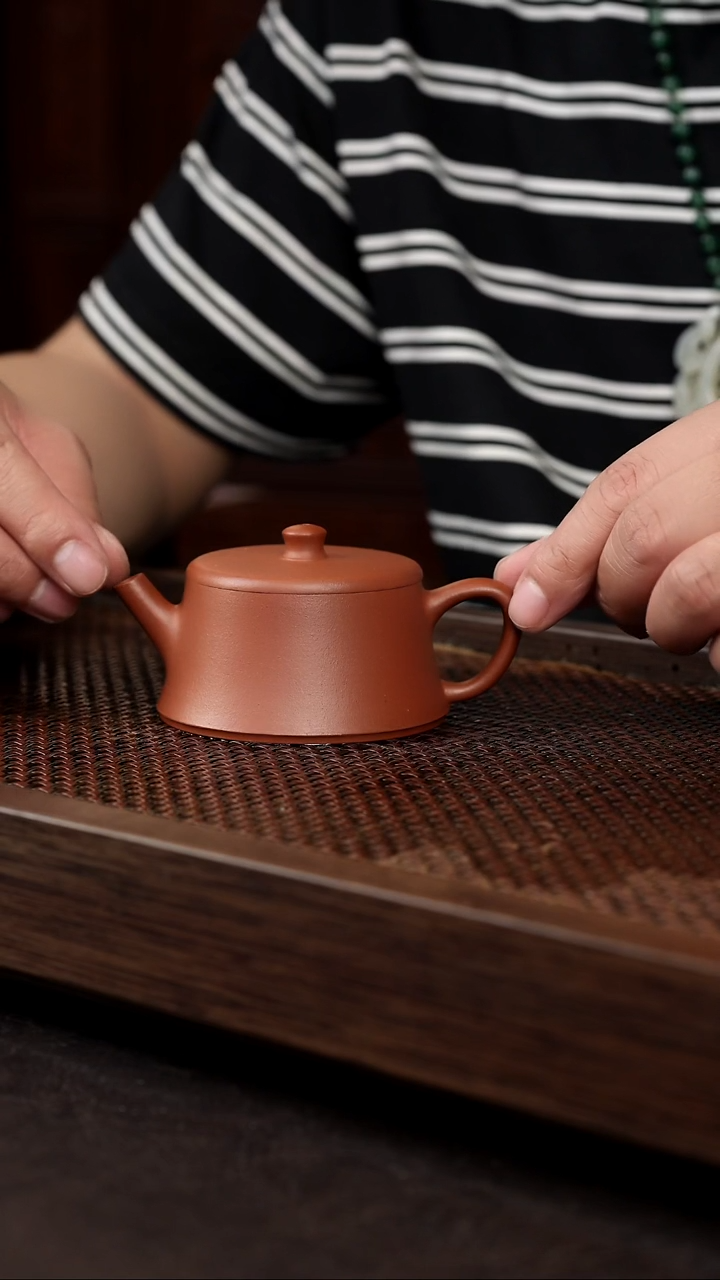 茶壶紫砂朱泥云柱