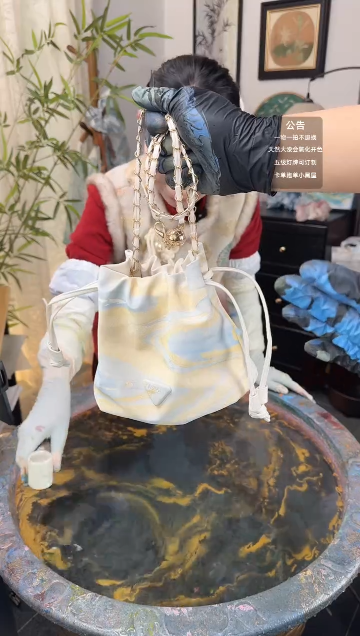 245 黄蓝色 水桶包