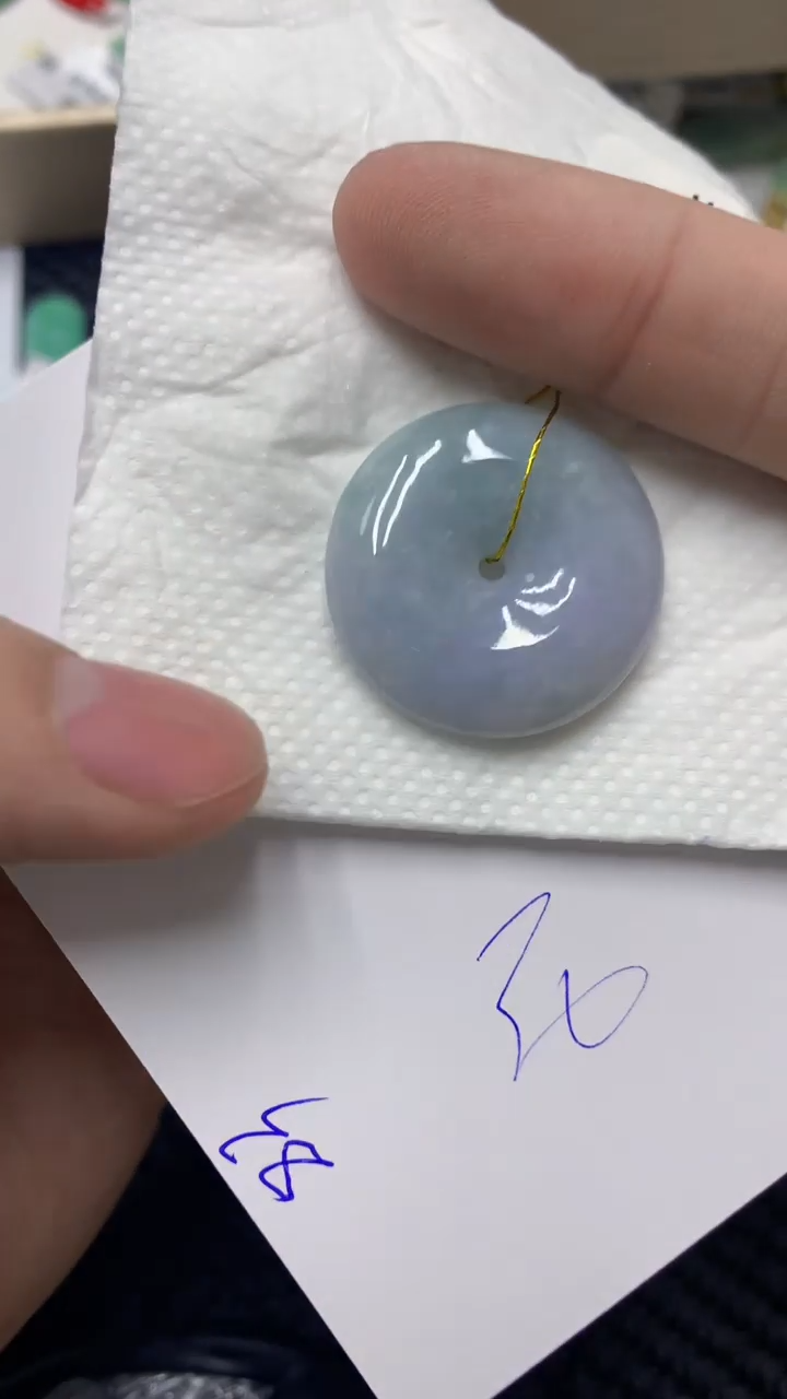 颈饰未镶嵌翡翠缅甸A货翡翠