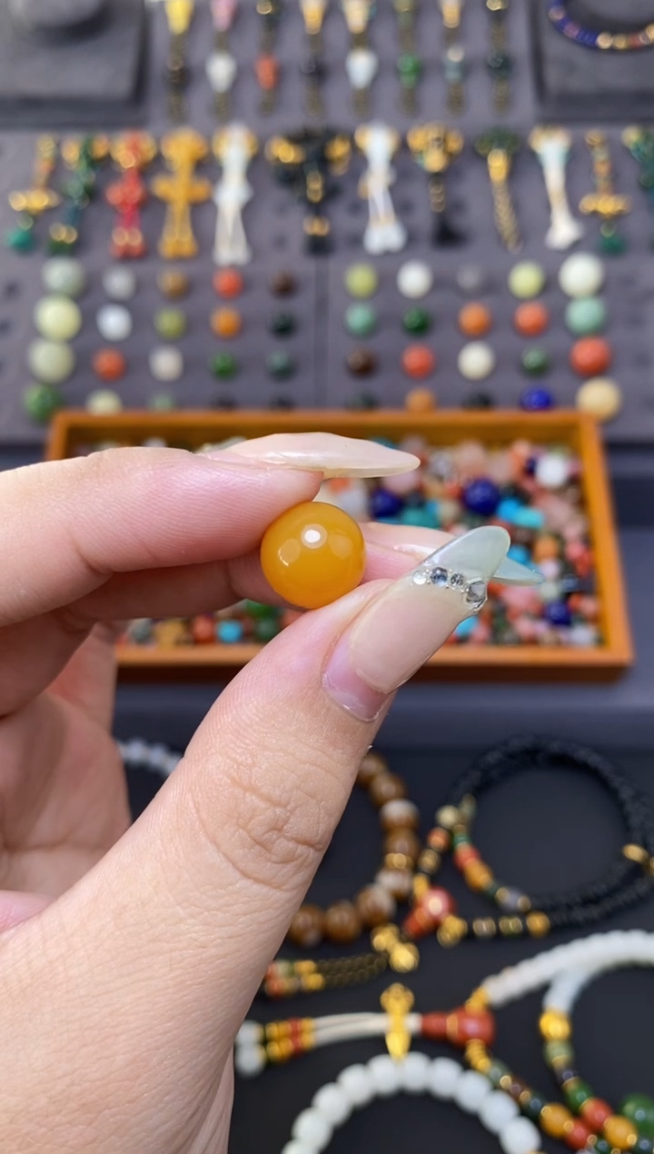 未镶嵌石英质玉车挂?****?单珠