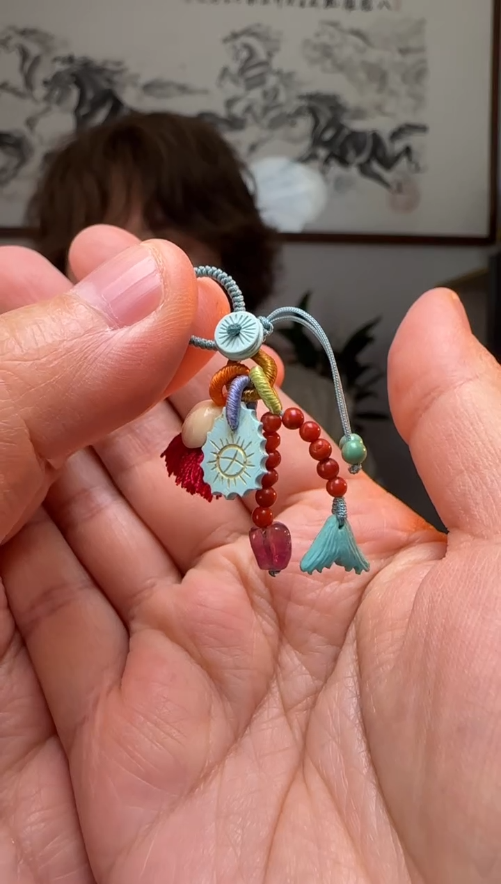 【闪购商品】绿松石提溜未镶嵌时尚百搭A1381