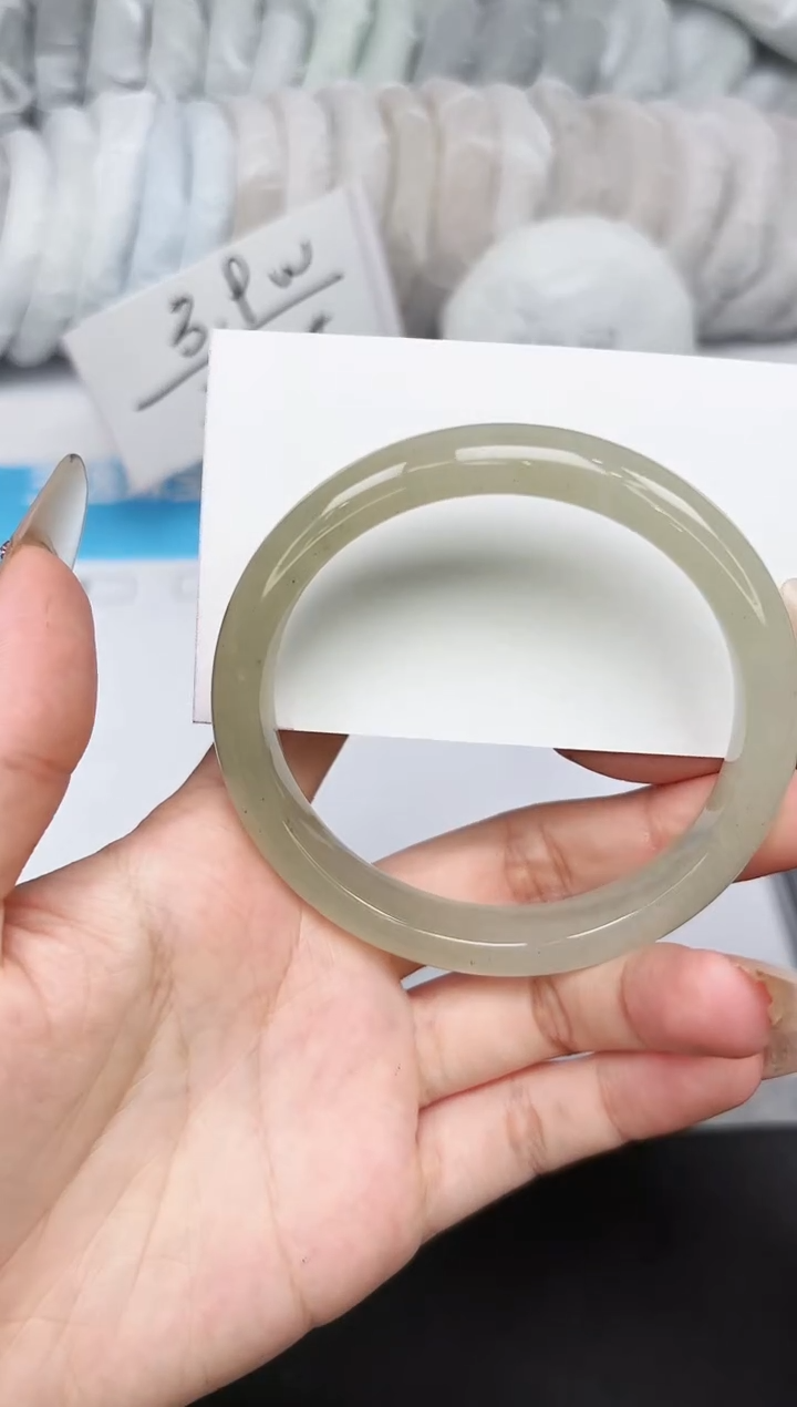 石英质玉未镶嵌手镯356-60.6