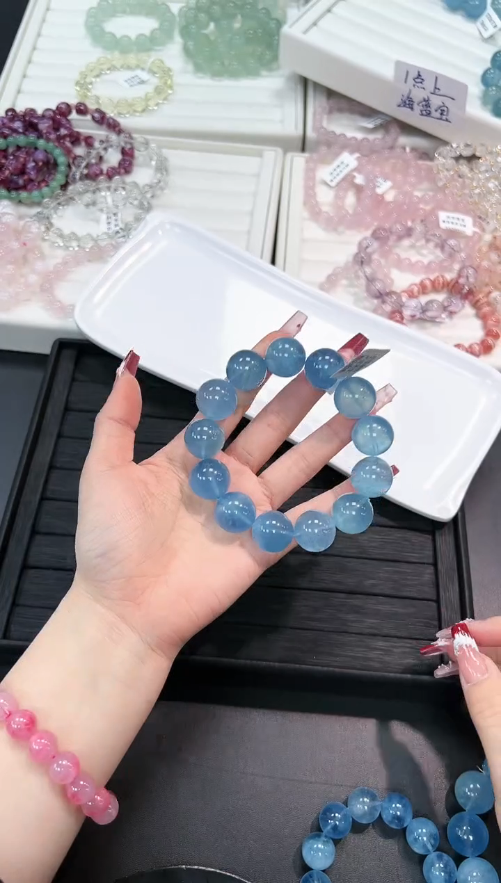 【闪购商品】水晶手串未镶嵌18b多样性发其一/1条默认微瑕