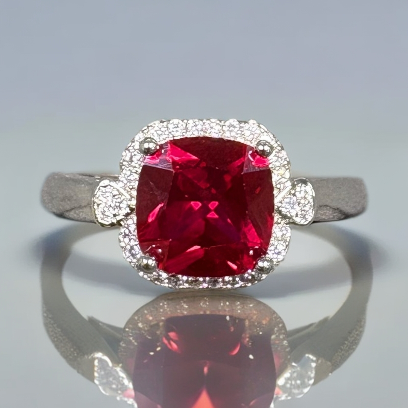 【高端定制】高贵奢藏级红宝石戒指525