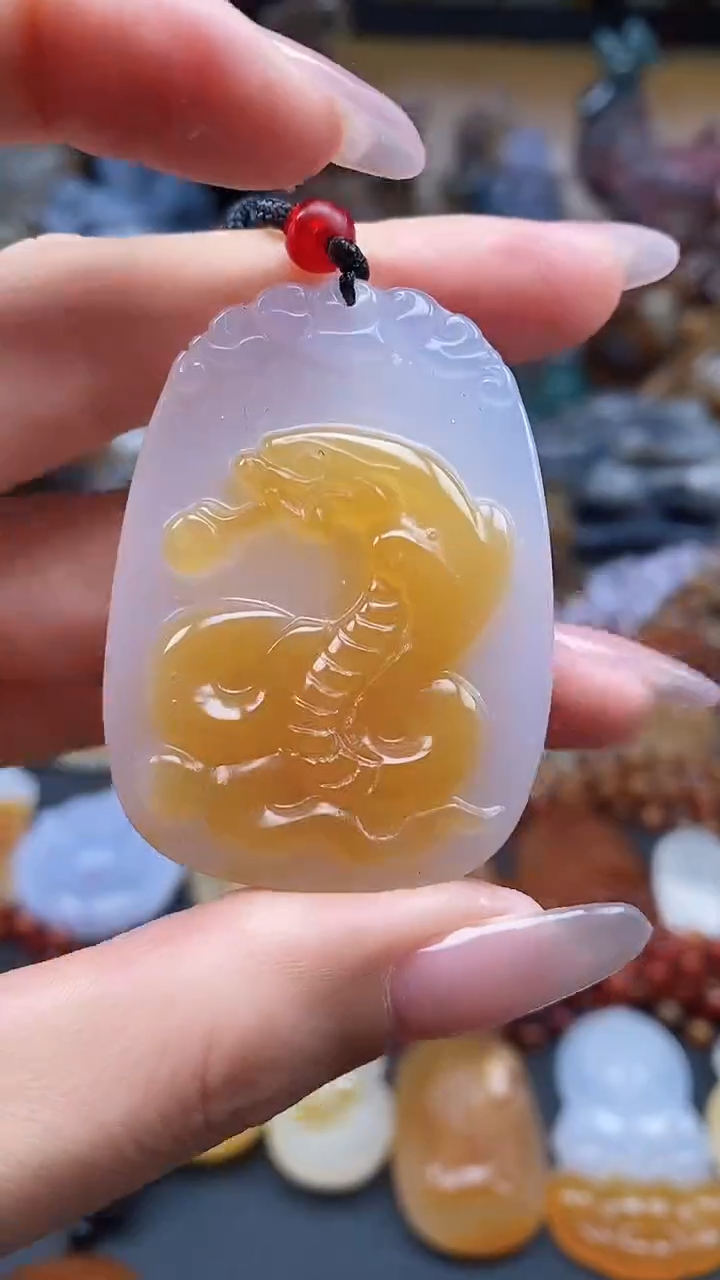 【闪购商品】玛瑙/玉髓颈饰未镶嵌dd