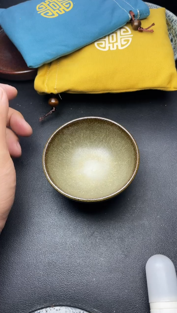 【闪购商品】茶盏215叶紫建盏叶紫